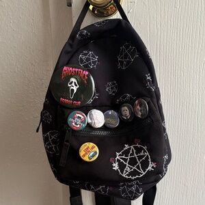 Spirit Black Polyester Backpack